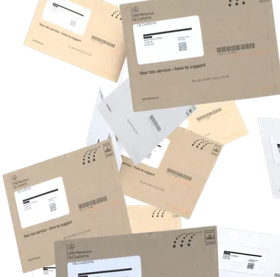 Scattered envelopes small cropped