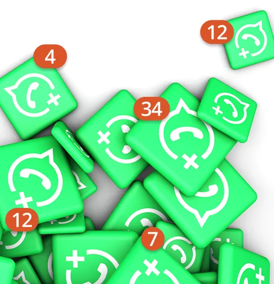 WhatsApp notifications illustration