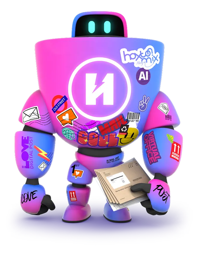 HaiRo™ robot mascot