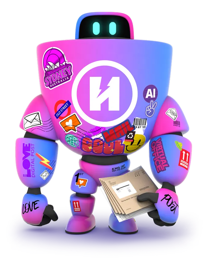 HaiRo™ robot mascot