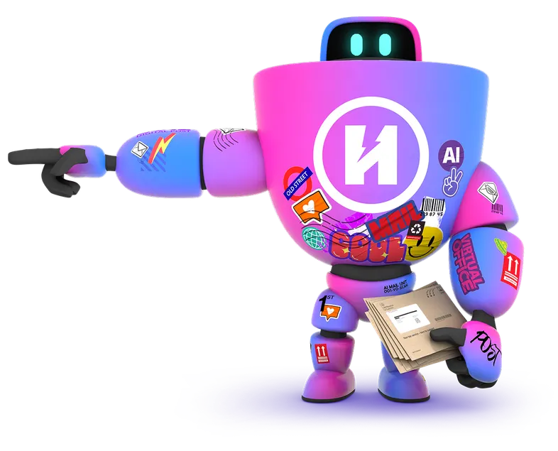 HaiRo™ robot mascot