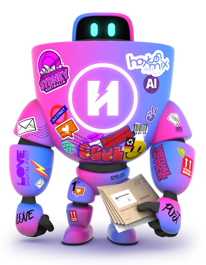 HaiRo™ robot mascot