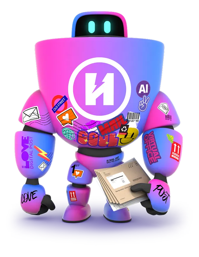 HaiRo™ robot mascot