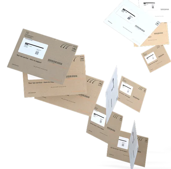 Scattered envelopes design