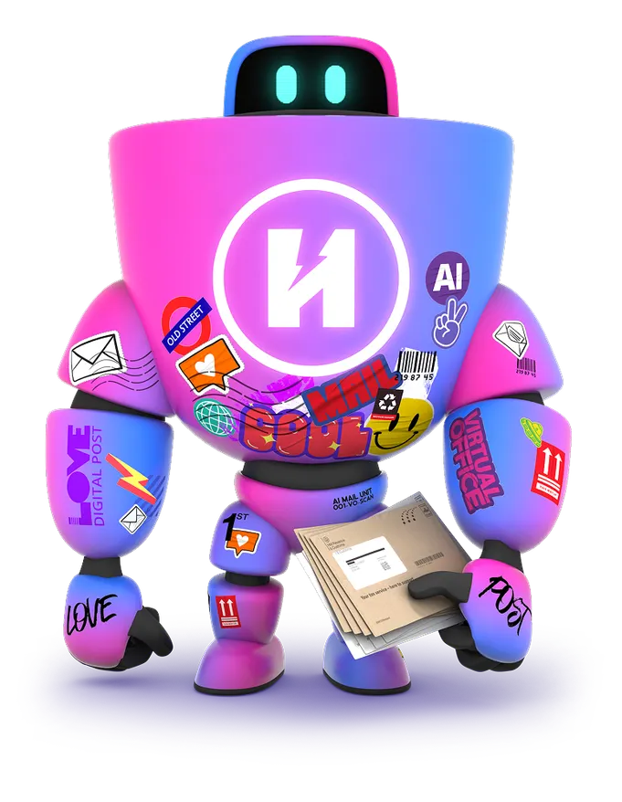 HaiRo™ robot mascot