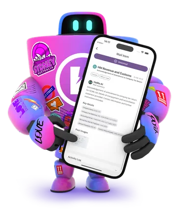 Robot holding phone for enterprise development