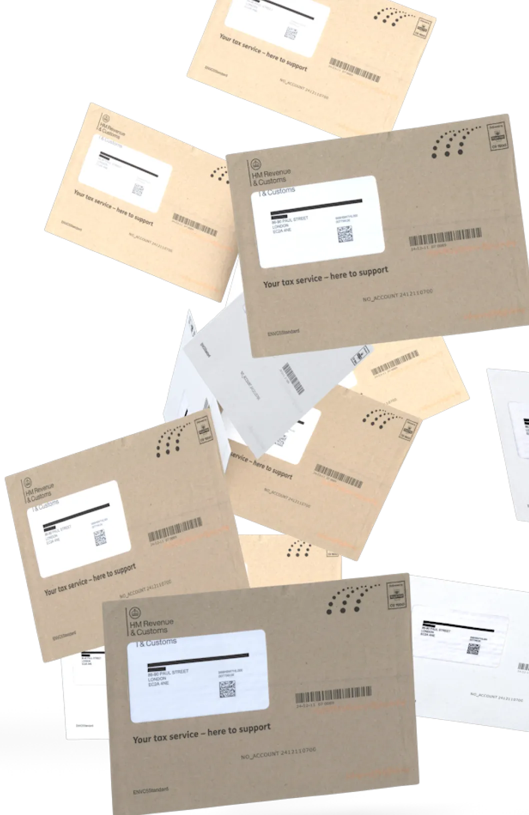 Scattered envelopes