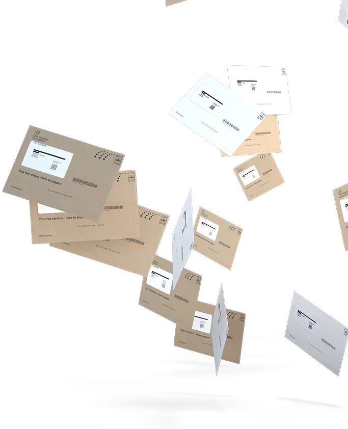 Scattered envelopes design