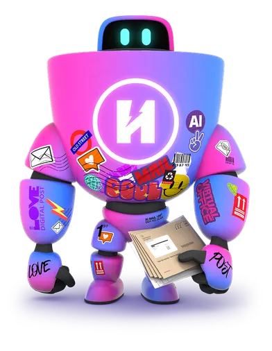 HaiRo™ robot mascot